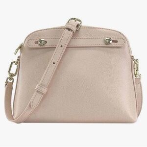 Furla Piper Mini Leather Crossbody Bag Blush Nude NWOT